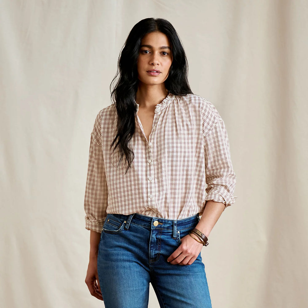 Orvis Women|Last Release Women's Sunderland Brushed Twill Long-Sleeve Top