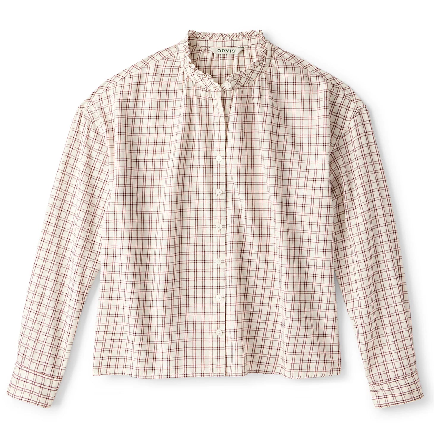 Orvis Women|Last Release Women's Sunderland Brushed Twill Long-Sleeve Top