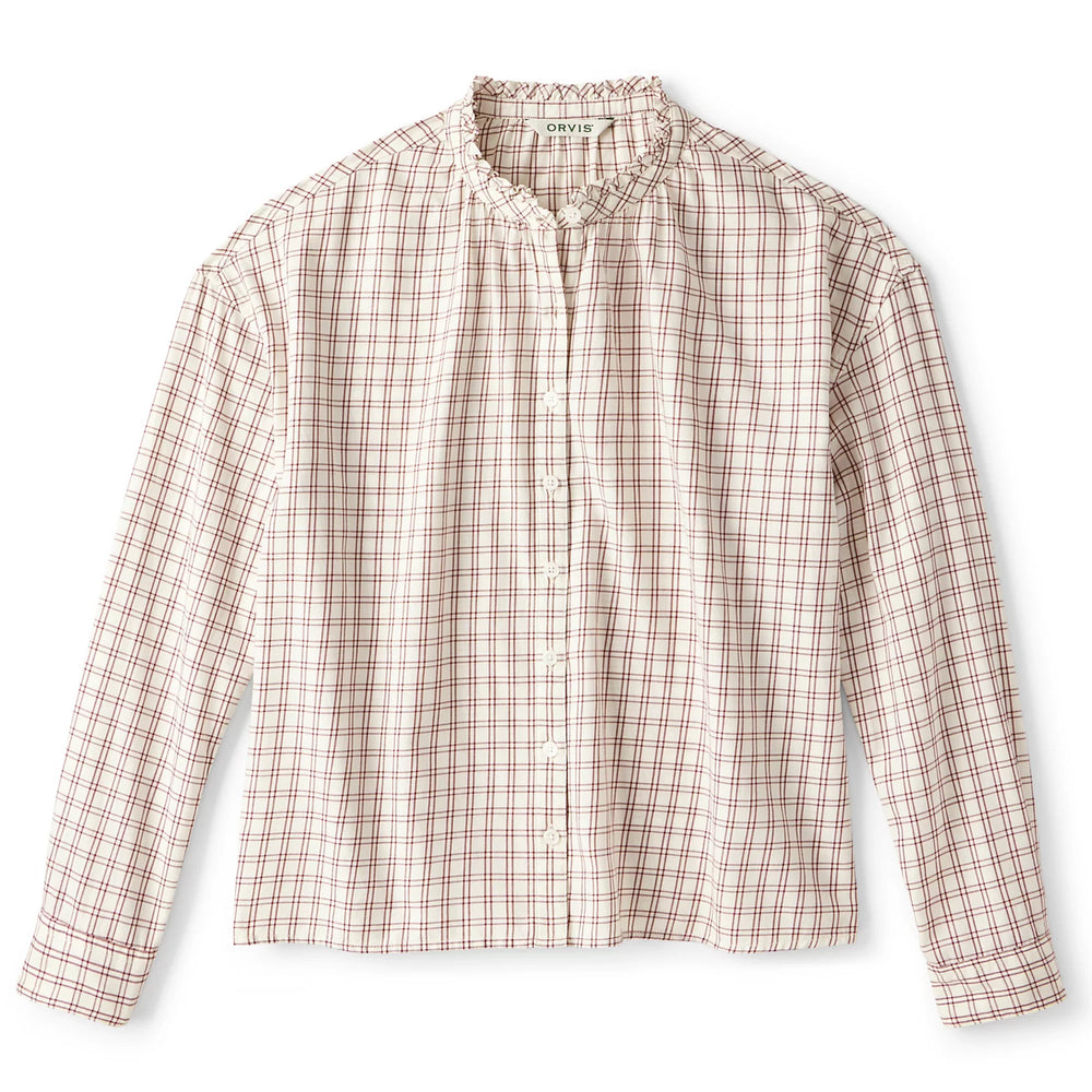 Orvis Women|Last Release Women's Sunderland Brushed Twill Long-Sleeve Top
