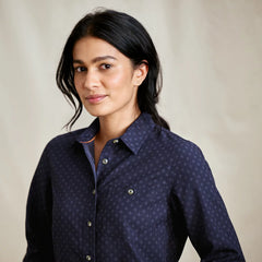 Orvis Women Women's Tech Chambray Long-Sleeve Work Shirt