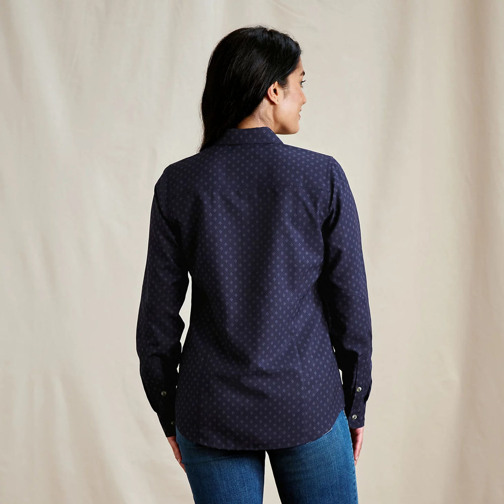 Orvis Women Women's Tech Chambray Long-Sleeve Work Shirt