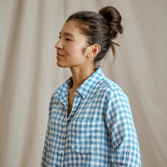 Orvis Women|Last Release Everyday Lightweight Plaid Long-Sleeve Boyfriend Shirt