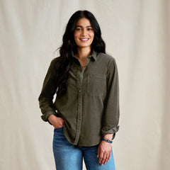 Orvis Women|Last Release Corduroy Button-Down Long-Sleeve Shirt