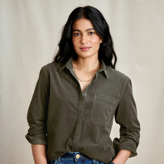 Orvis Women|Last Release Corduroy Button-Down Long-Sleeve Shirt