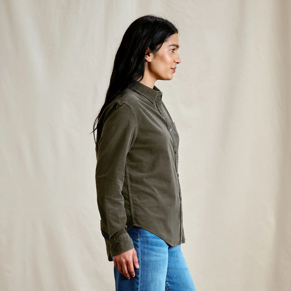 Orvis Women|Last Release Corduroy Button-Down Long-Sleeve Shirt