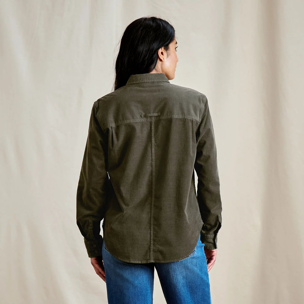 Orvis Women|Last Release Corduroy Button-Down Long-Sleeve Shirt