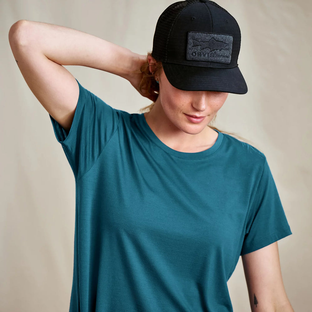 Orvis Women Women's Outbound Merino Short-Sleeve Tee