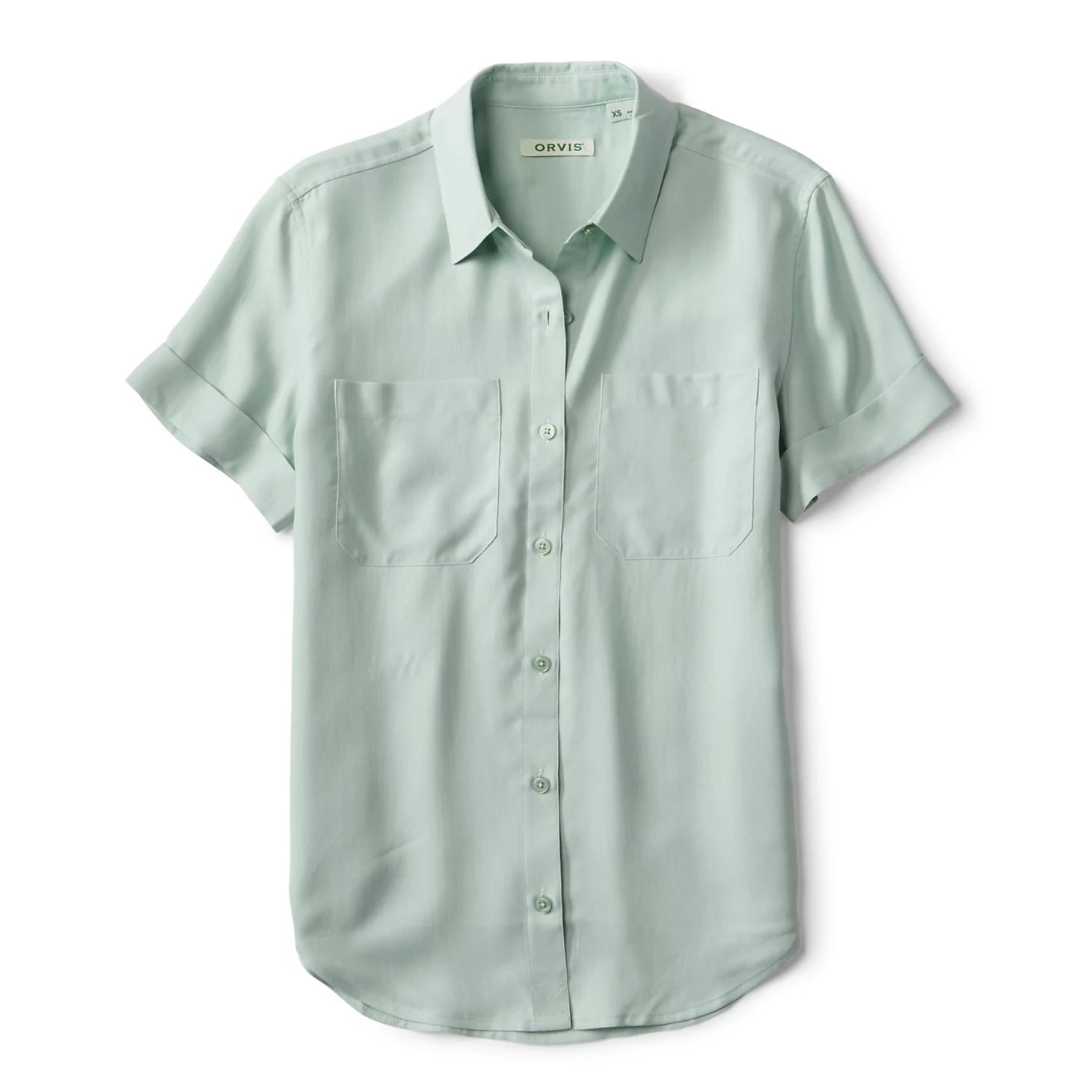 Orvis Women|Last Release Washable Silk Short-Sleeve Camp Shirt