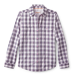 Orvis Women Women's Open Air Caster Plaid Long-Sleeve Shirt