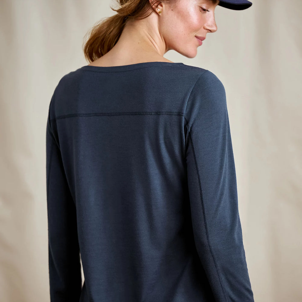 Orvis Women Outbound Merino 3/4-Sleeve Boatneck Tee
