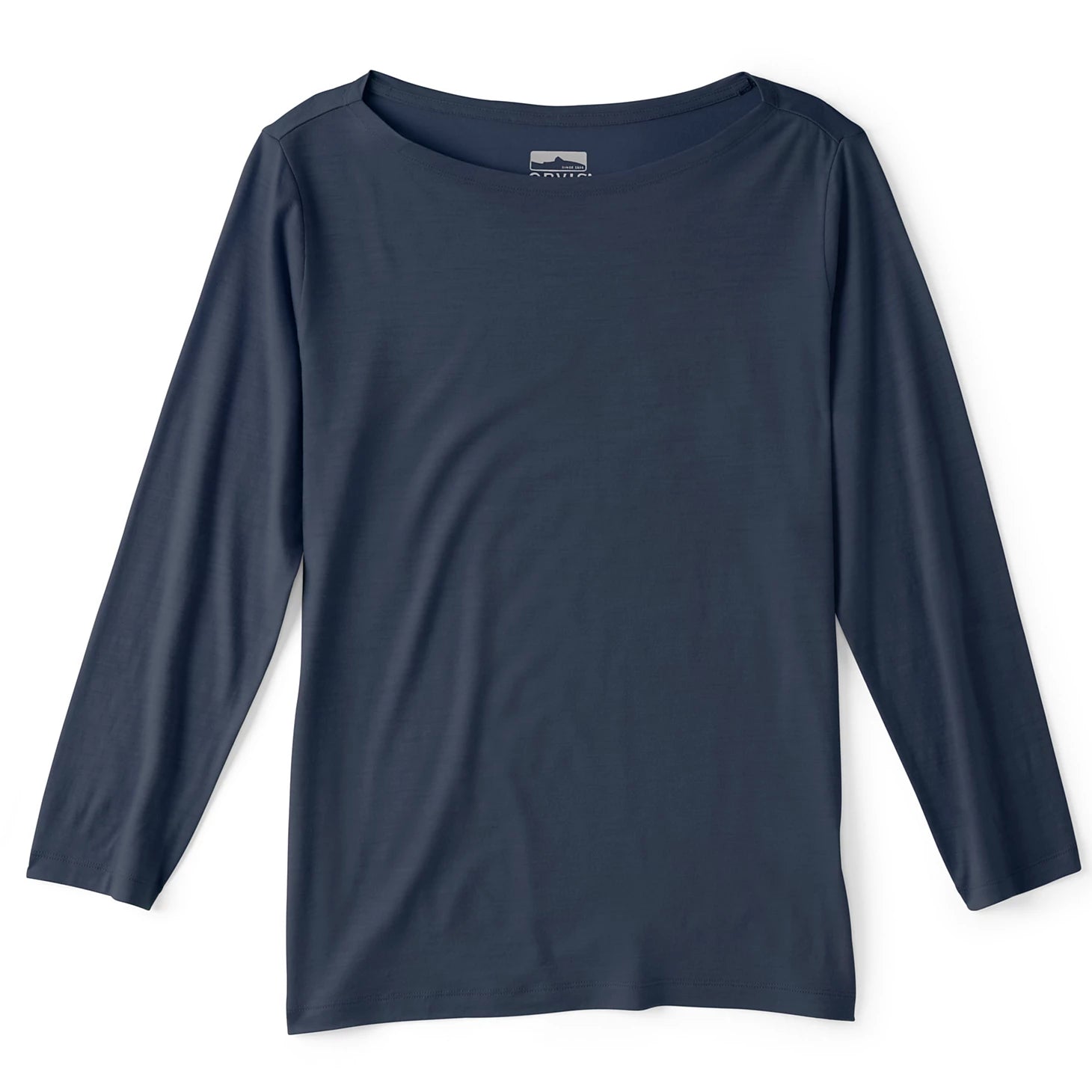 Orvis Women Outbound Merino 3/4-Sleeve Boatneck Tee