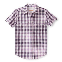 Orvis Women Women's Open Air Caster Plaid Short-Sleeve Shirt