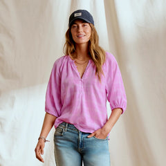 Orvis Women|Last Release Lightweight Blouson-Sleeve Shirt