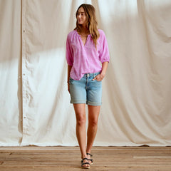 Orvis Women|Last Release Lightweight Blouson-Sleeve Shirt