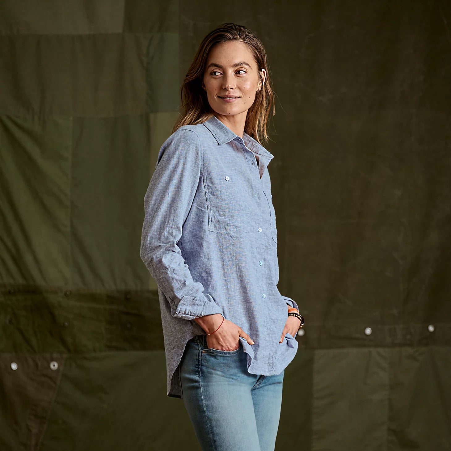 Orvis Women|Last Release Performance Linen Tunic