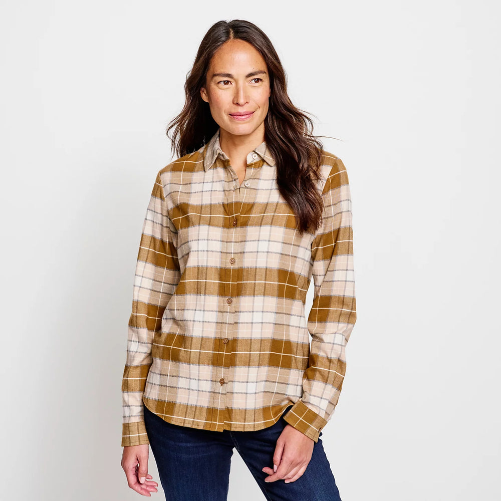 Orvis Women Lodge Flannel Shirt
