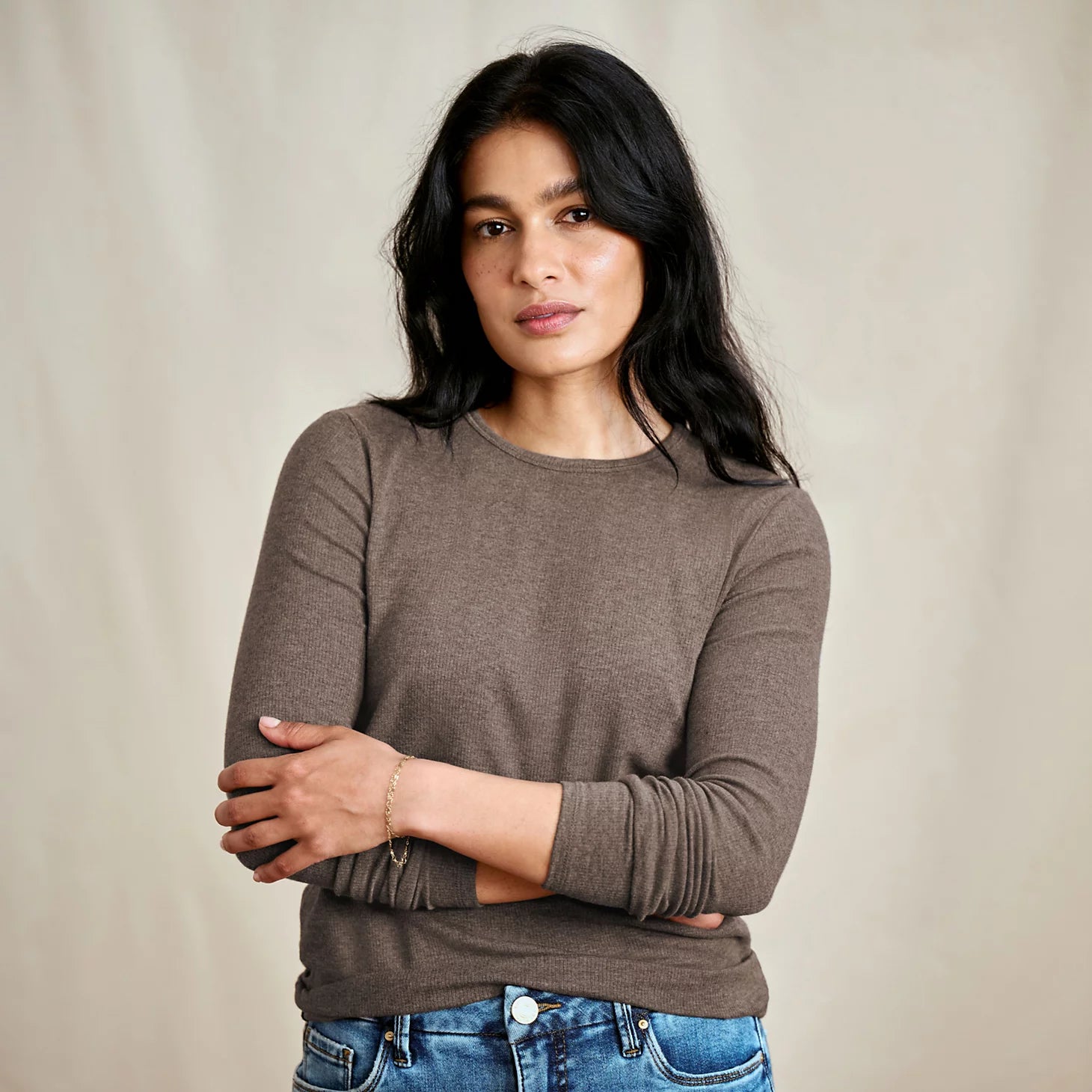 Orvis Women|Last Release Ribbed Long-Sleeve Crew