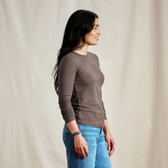 Orvis Women|Last Release Ribbed Long-Sleeve Crew