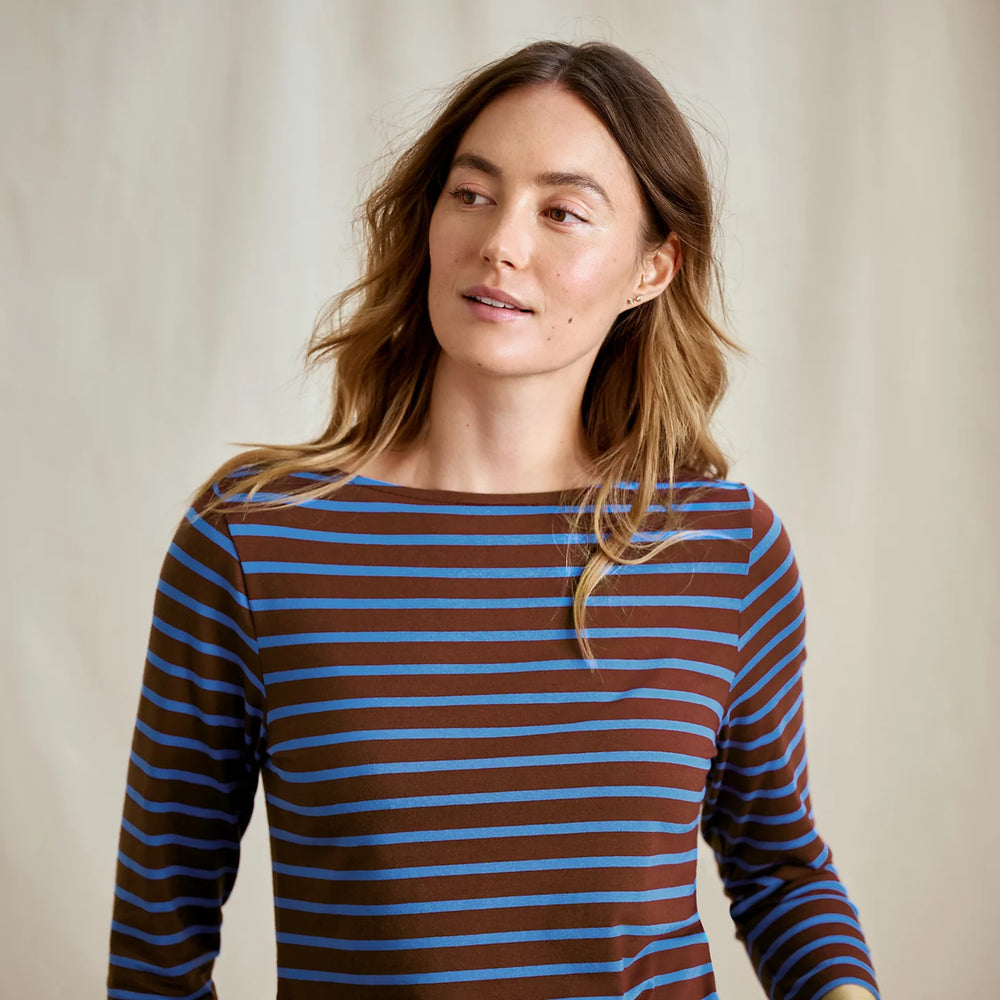 Orvis Women Perfect 3/4-Sleeve Boatneck Tee