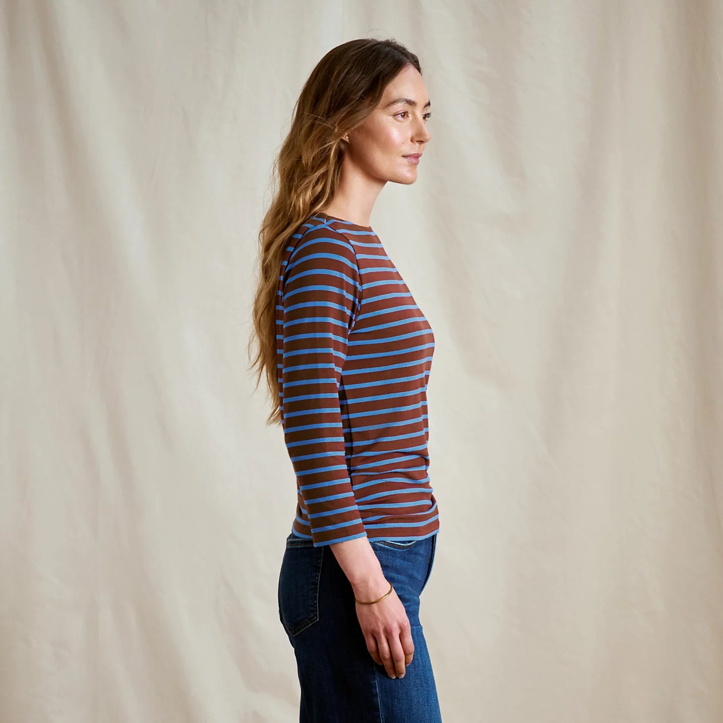 Orvis Women Perfect 3/4-Sleeve Boatneck Tee