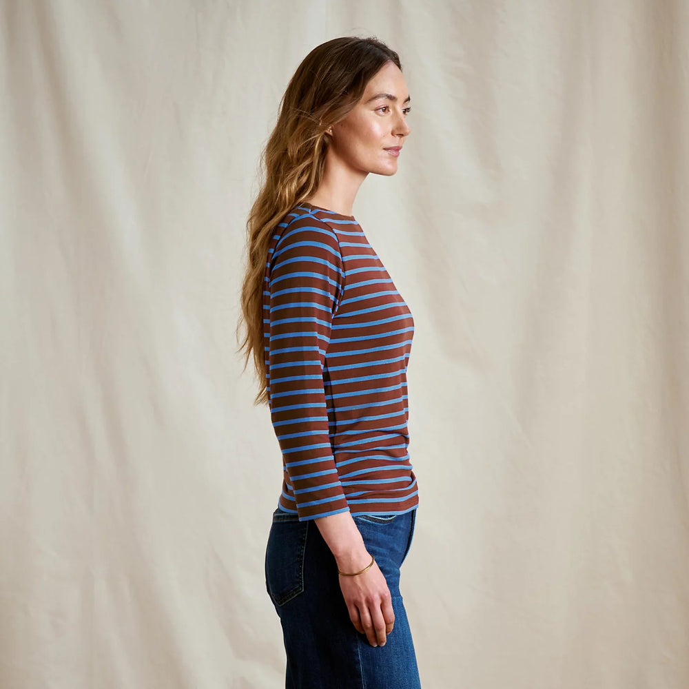Orvis Women Perfect 3/4-Sleeve Boatneck Tee