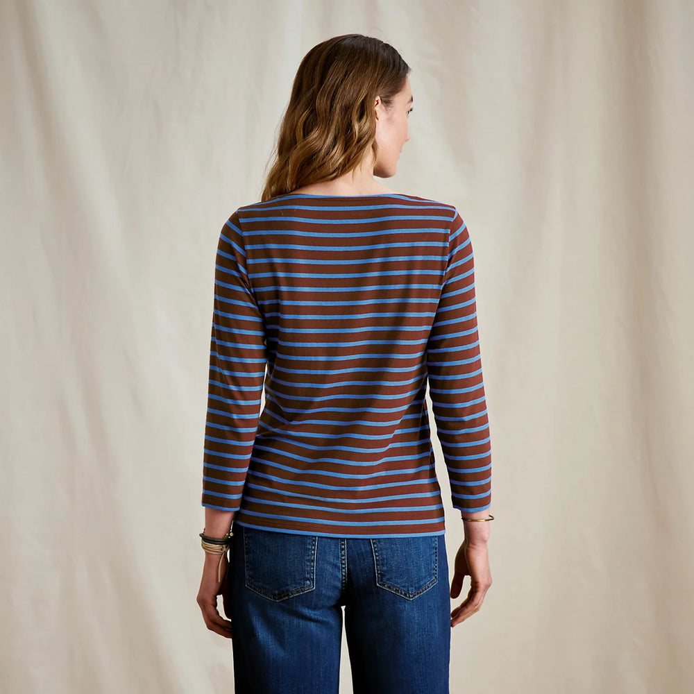 Orvis Women Perfect 3/4-Sleeve Boatneck Tee
