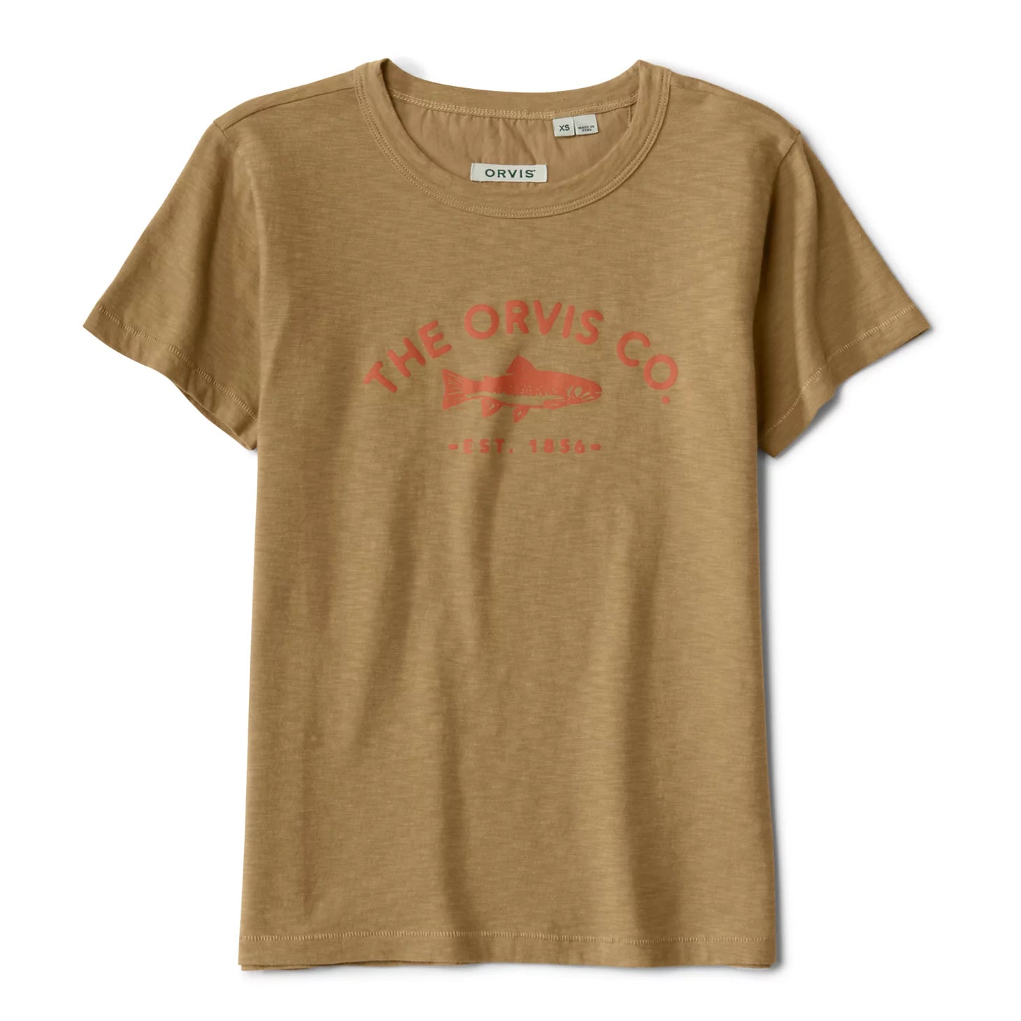 Orvis Women|Last Release Bromley Slub Graphic Crewneck Tee