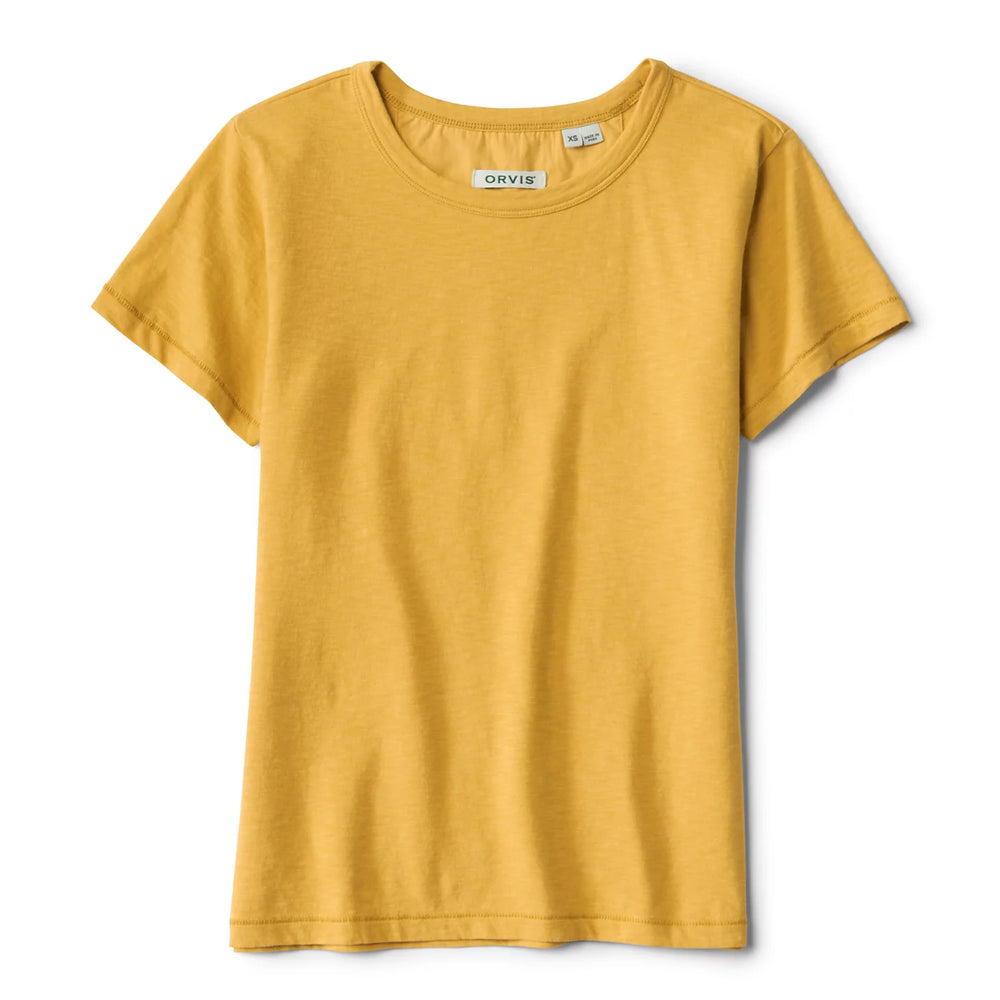 Orvis Women Bromley Slub Short-Sleeve Crewneck Tee