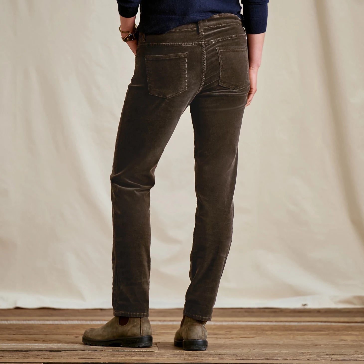 Orvis Women Kut from the Kloth® Catherine Mid-Rise Boyfriend Cords