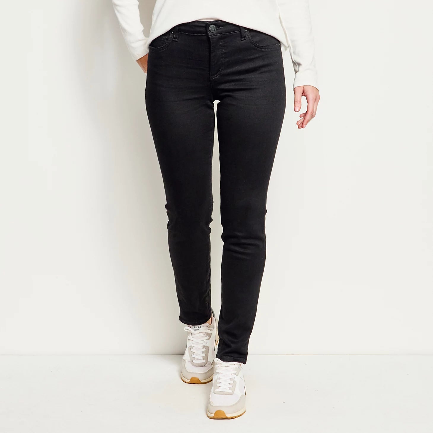 Orvis Women Kut from the Kloth® Diana High-Rise Fab Ab Relaxed Skinny Jeans