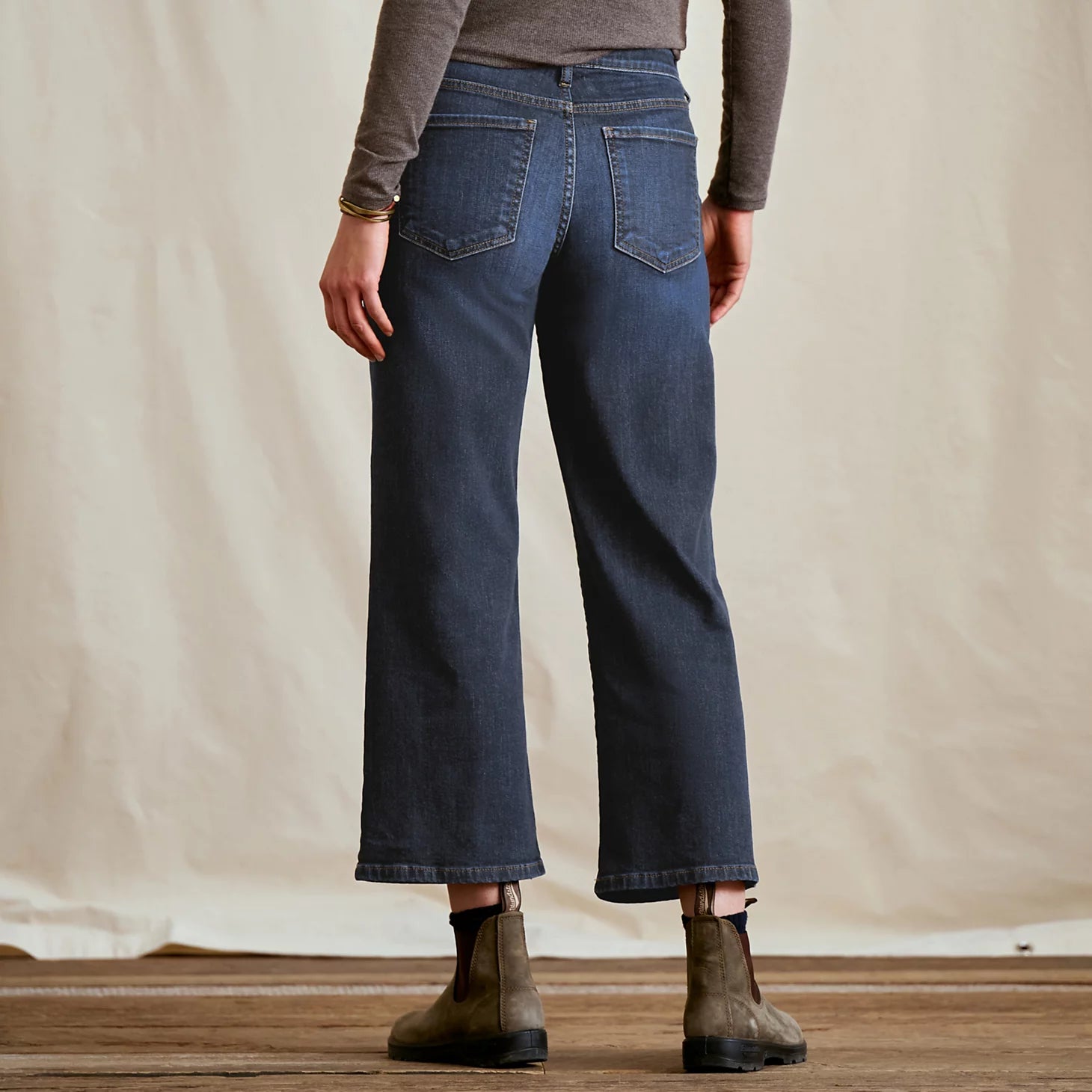 Orvis Women Kut from the Kloth® Charlotte Denim Wide-Leg Cropped Jeans