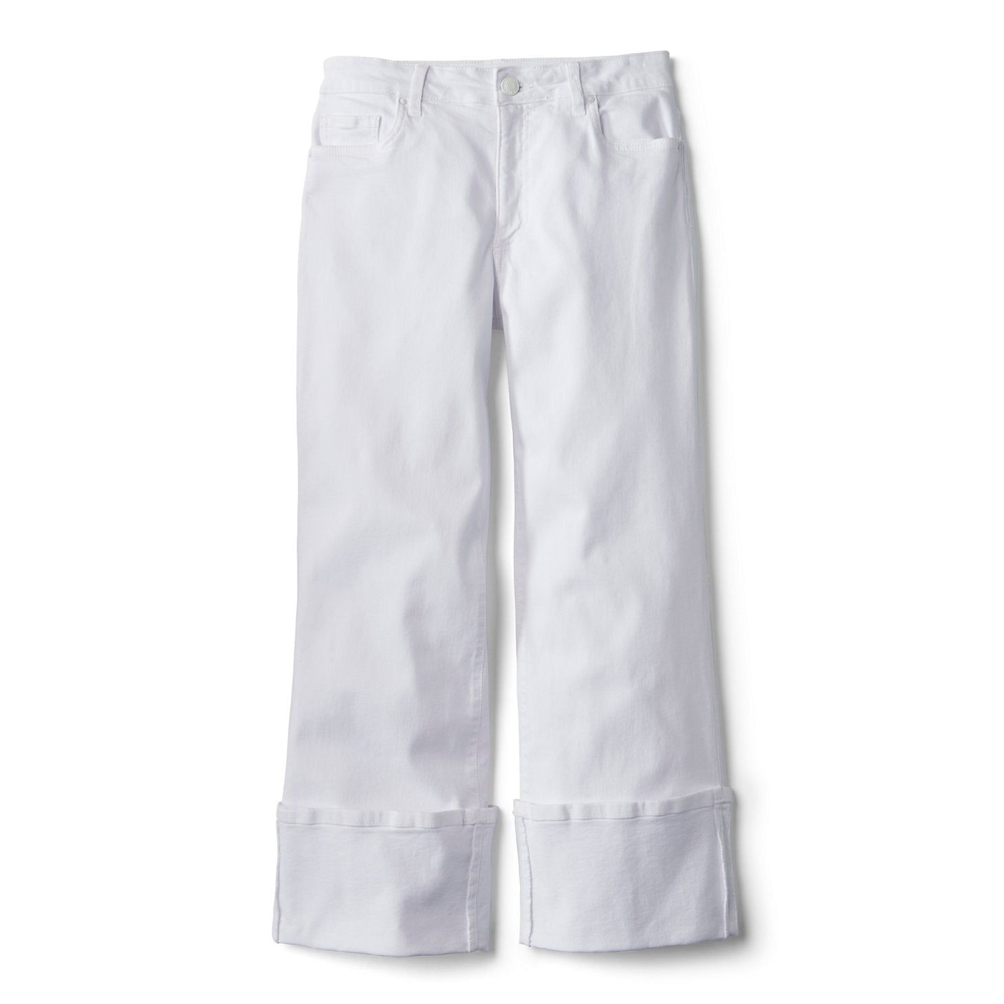Orvis Women Kut from the Kloth® Charlotte High-Rise Wide-Leg Cuffed Jeans