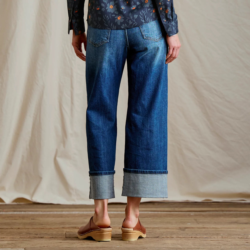 Orvis Women Kut from the Kloth® Sienna High-Rise Cuffed Wide-Leg Jeans