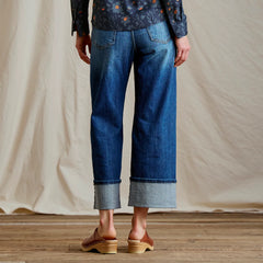 Orvis Women Kut from the Kloth® Sienna High-Rise Cuffed Wide-Leg Jeans