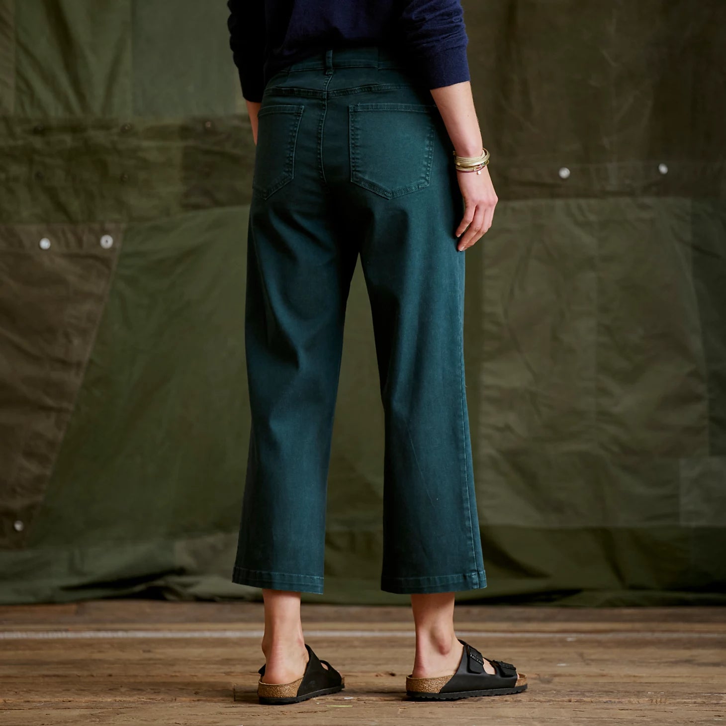 Orvis Women Kut from the Kloth® Charlotte Twill High-Rise Wide-Leg Jeans