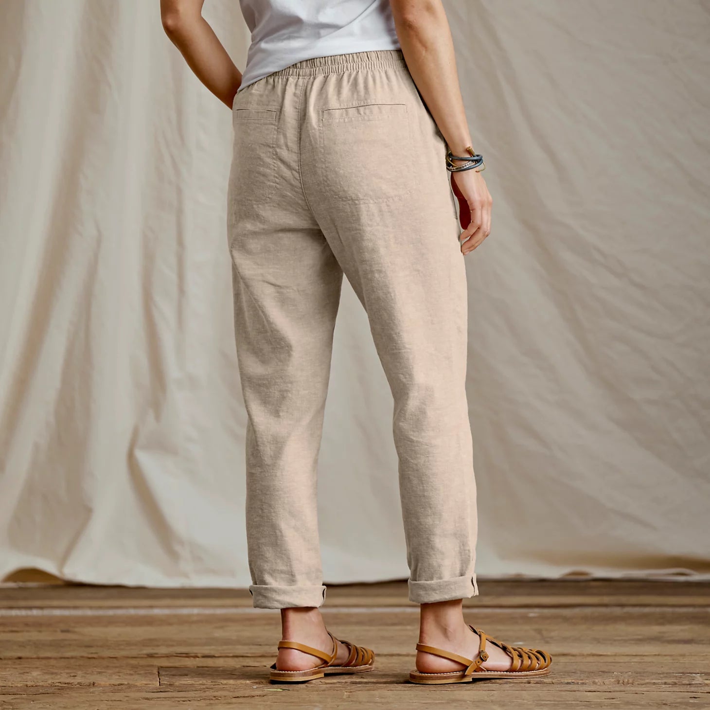 Orvis Women|Last Release Explorer Performance Linen Ankle Pants