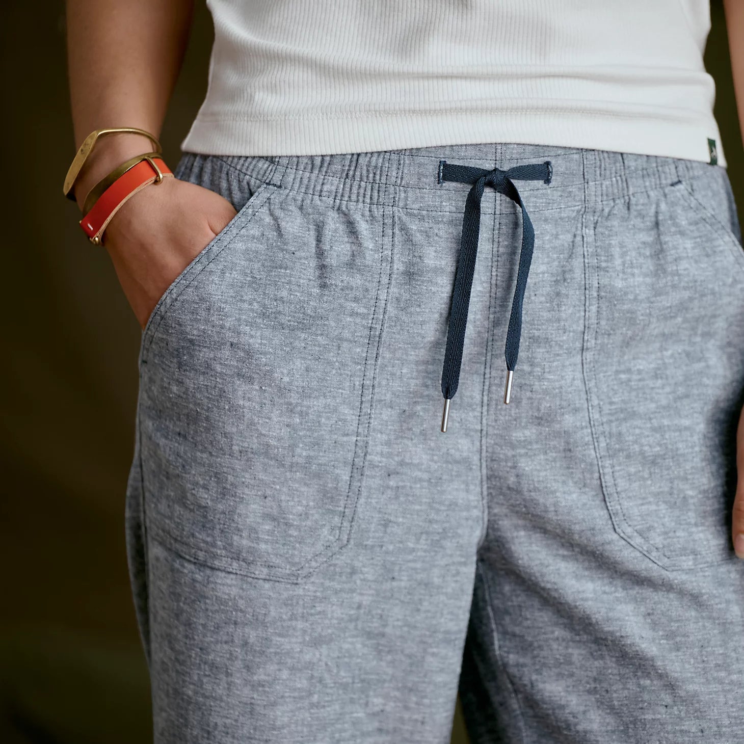 Orvis Women|Last Release Explorer Performance Linen Wide-Leg Pants