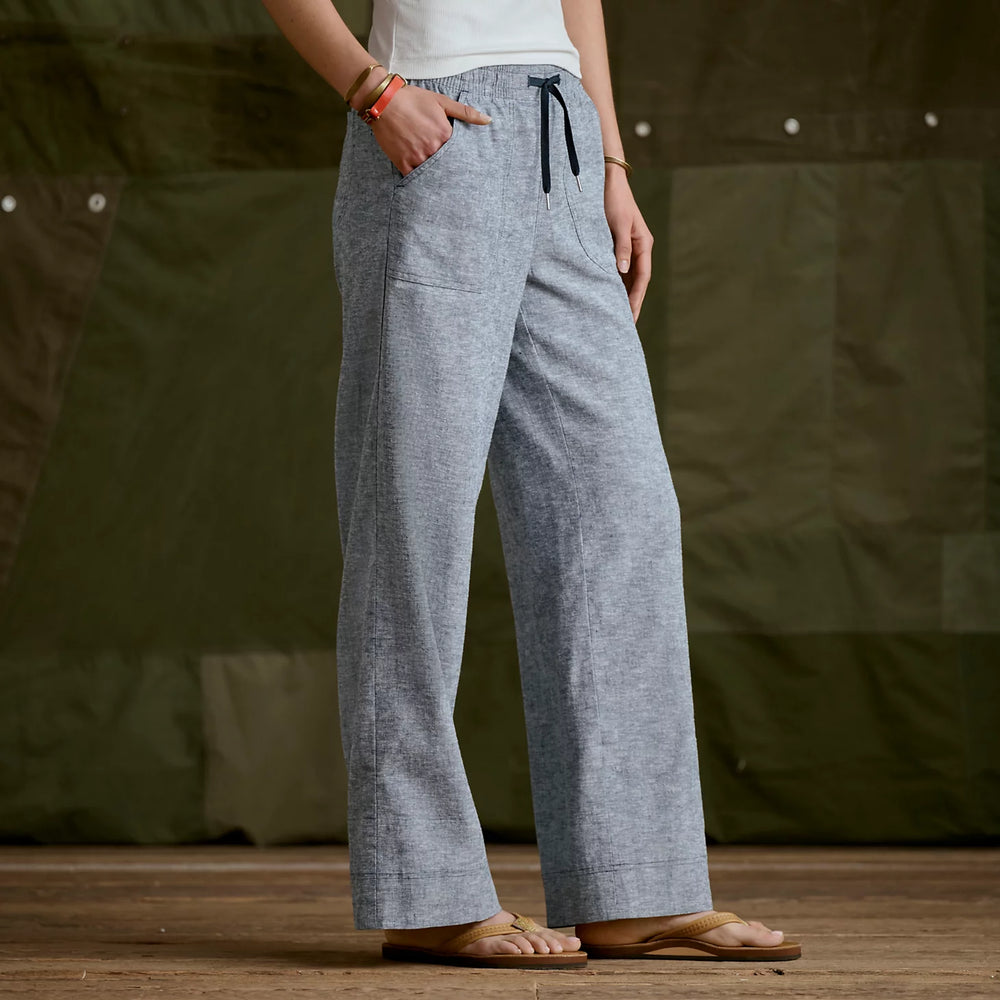 Orvis Women|Last Release Explorer Performance Linen Wide-Leg Pants