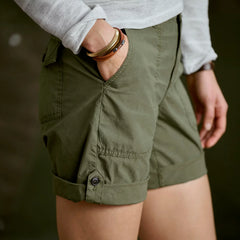 Orvis Women|Last Release Women's 1856 Stretch Poplin 9" Utility Shorts