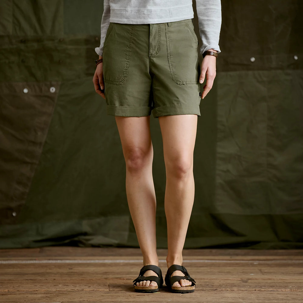 Orvis Women|Last Release Women's 1856 Stretch Poplin 9" Utility Shorts