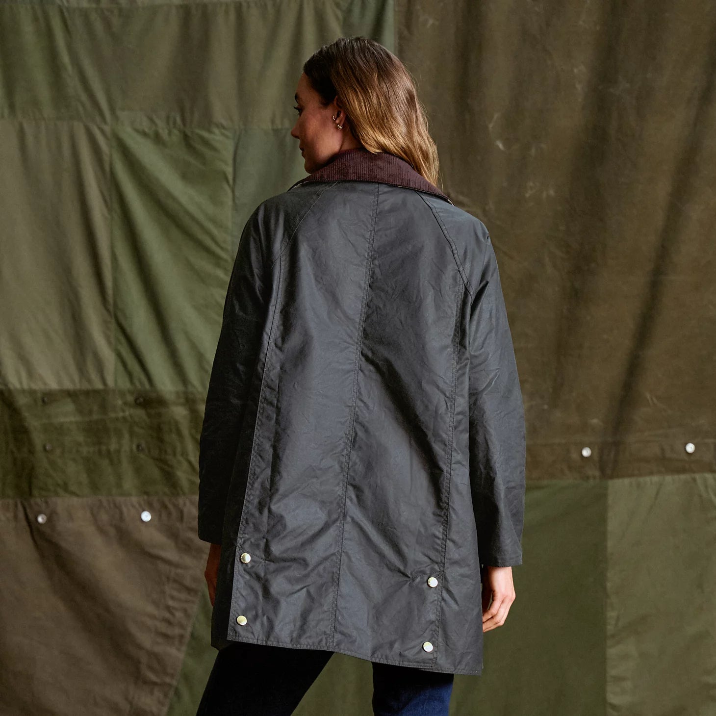 Orvis Women Barbour® Beadnell Waxed Long Jacket