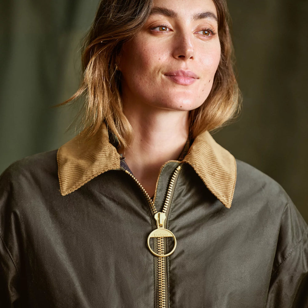 Orvis Women Barbour® Maxine Waxed Jacket