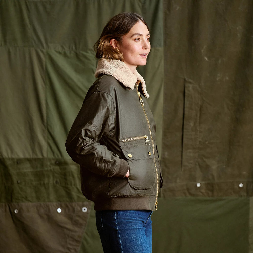 Orvis Women Barbour® Maxine Waxed Jacket