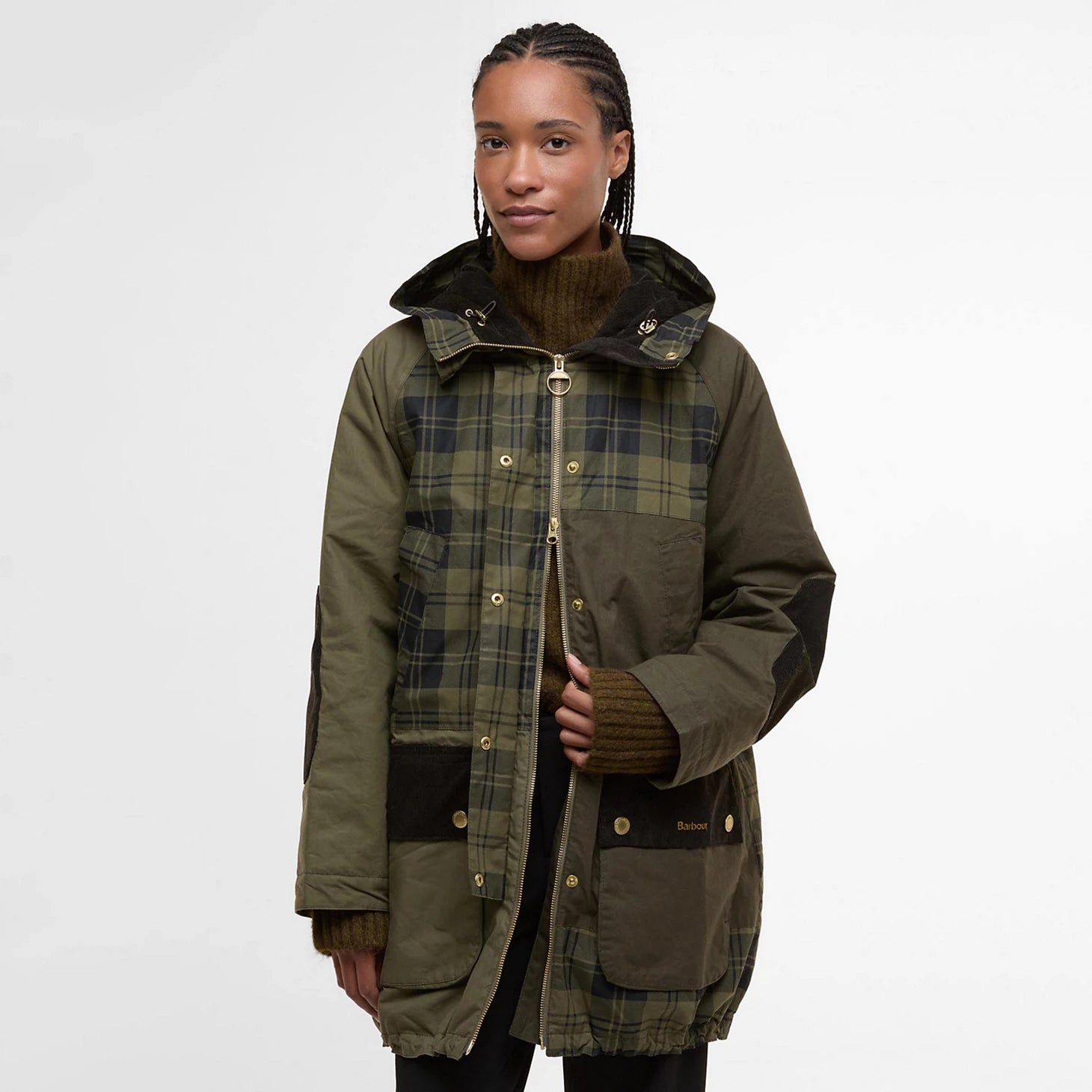OLIVE CHECK/OLIVE,4 US