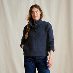 Orvis Women|Last Release Women's Battenkill Quilted 1/2-Snap Sweatshirt