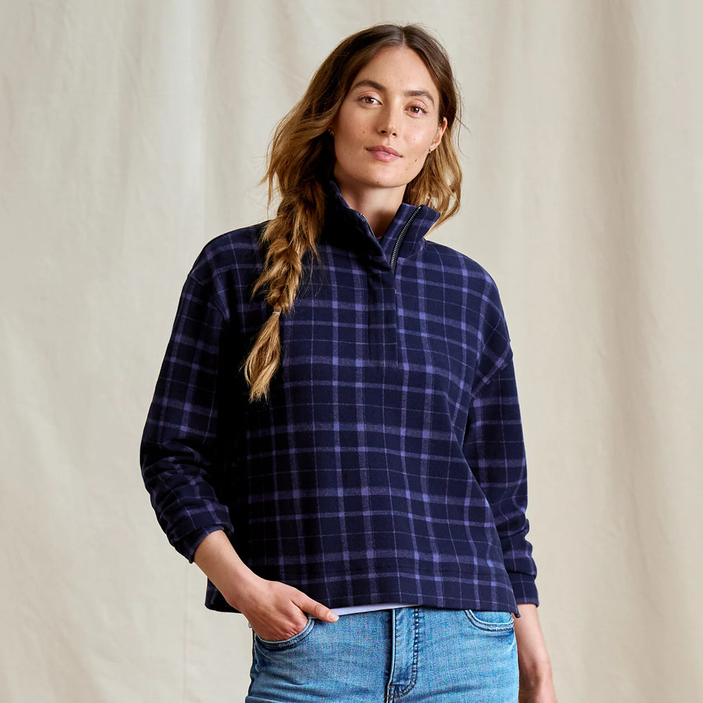 Orvis Women|Last Release Women's Snowy River 1/4-Zip Sweatshirt