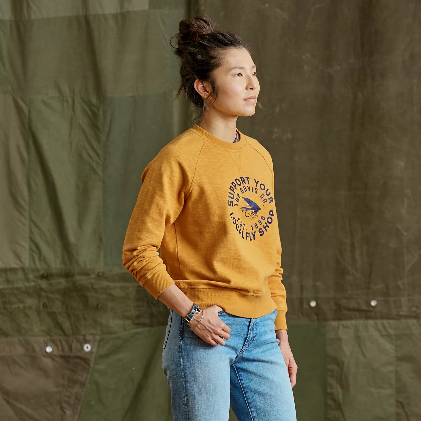Orvis Women|Last Release Women's Montana Morning® Graphic Crewneck Sweatshirt