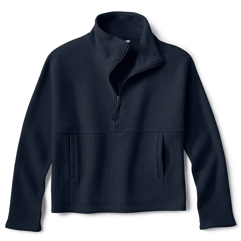 Orvis Women|Last Release Textured Quilt 1/2-Zip Sweatshirt