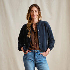 Orvis Women Boiled Cashmere Cardigan