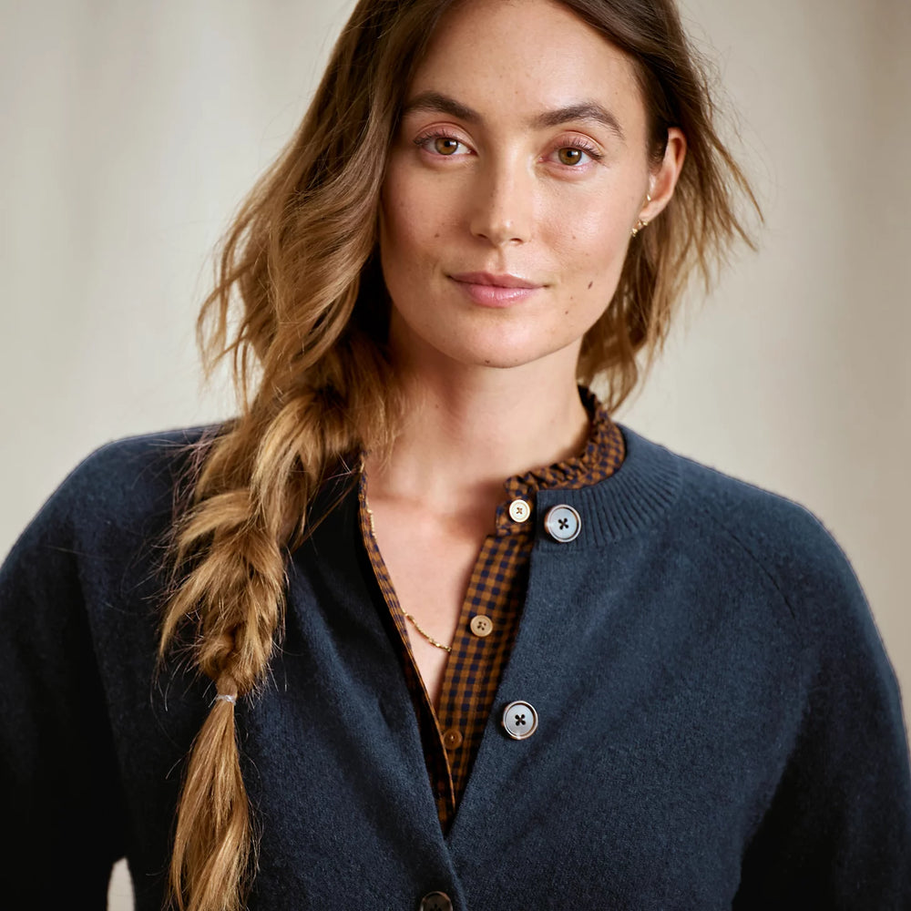 Orvis Women Boiled Cashmere Cardigan